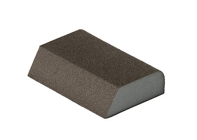 Губка шлифовальная Flexifoam A1/2R Block 98*69*26mm АО #100